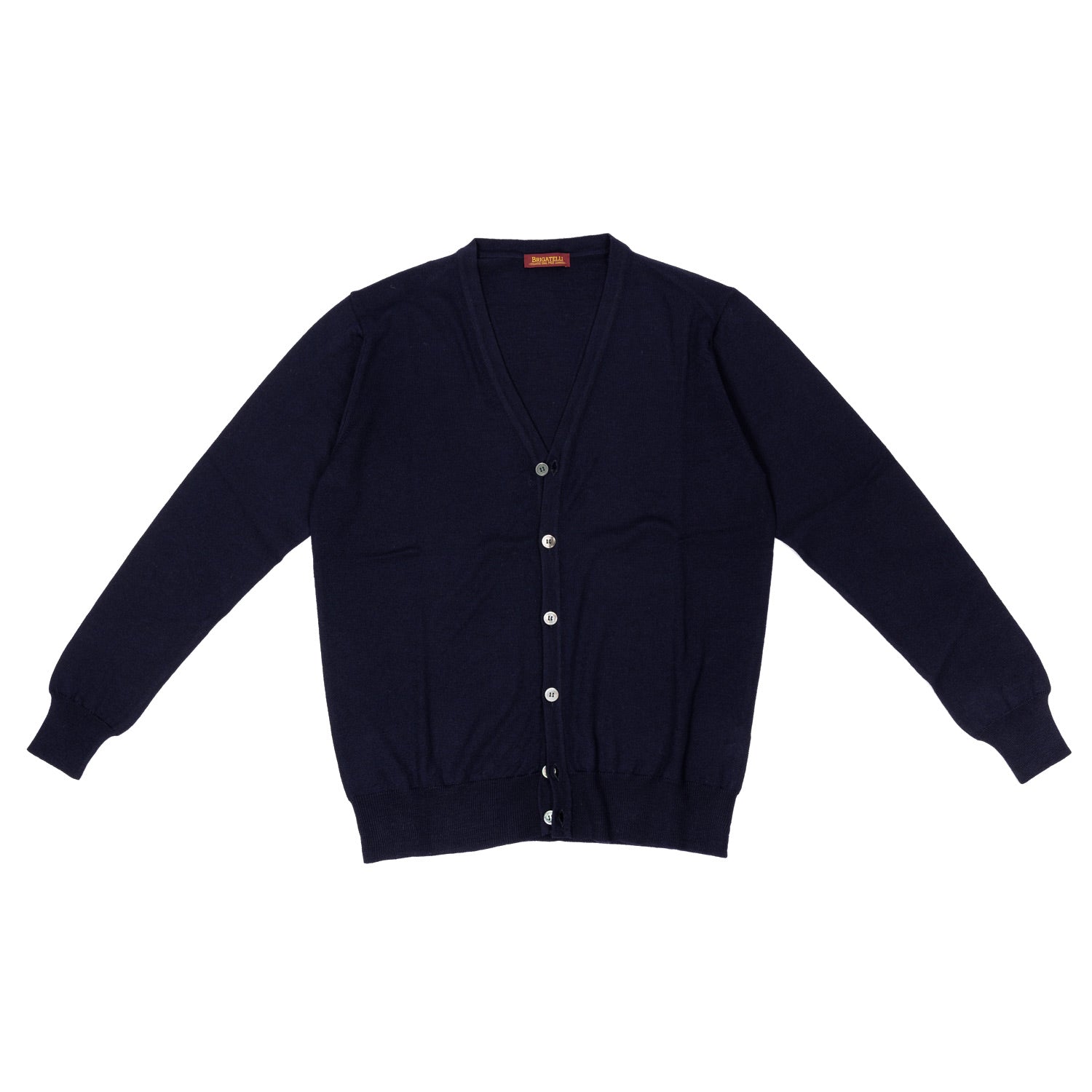 Brigatelli dal 1922 per Michael Jondral: Cardigan aus feinster Merinowolle - 12 Gauge Merino Extrafine